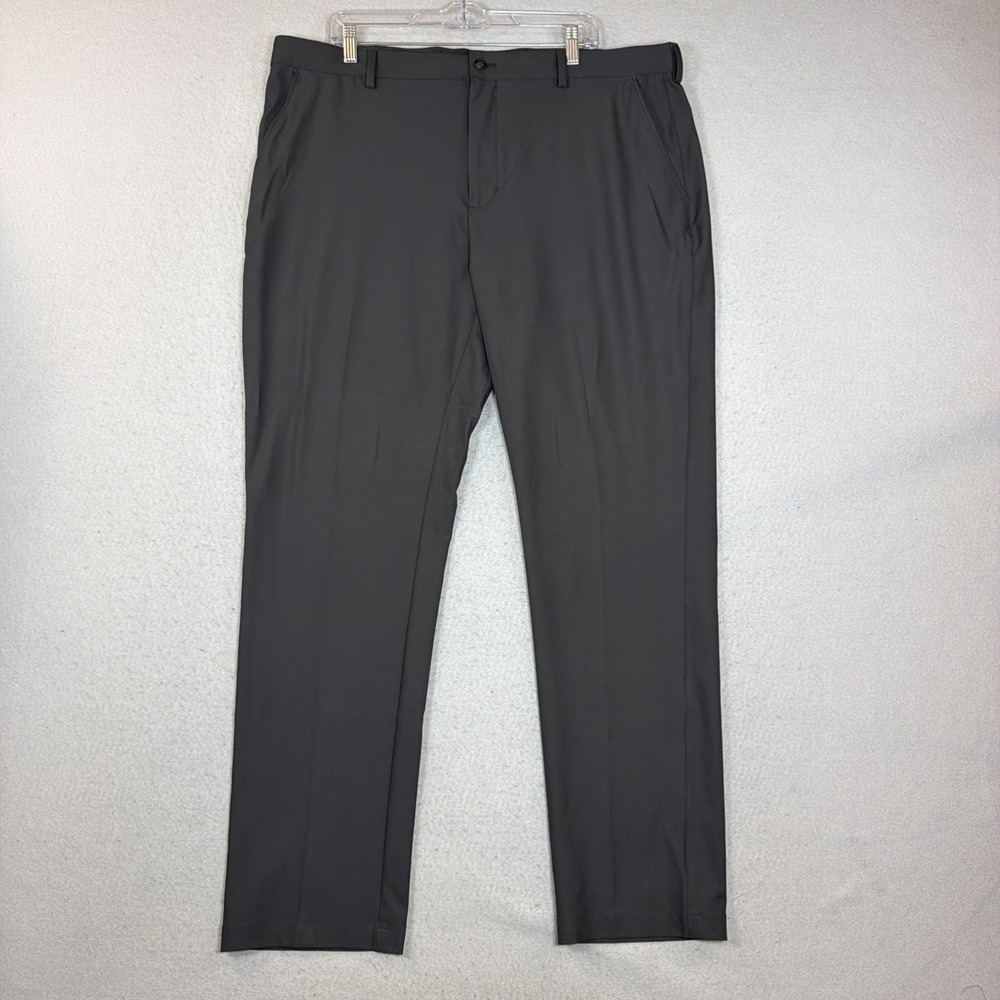 NWT Greg Norman Men's Performance Dress Pants Stretch 40X32 Black